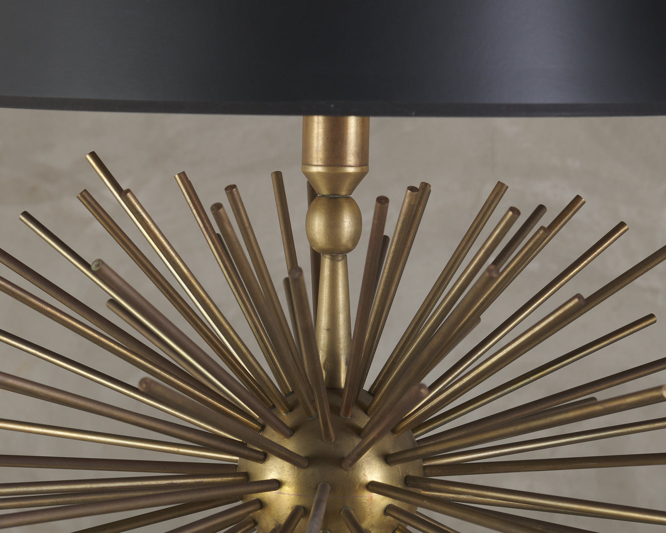 PAIR OF PANI MID CENTURY STARBURST TABLE LAMPS