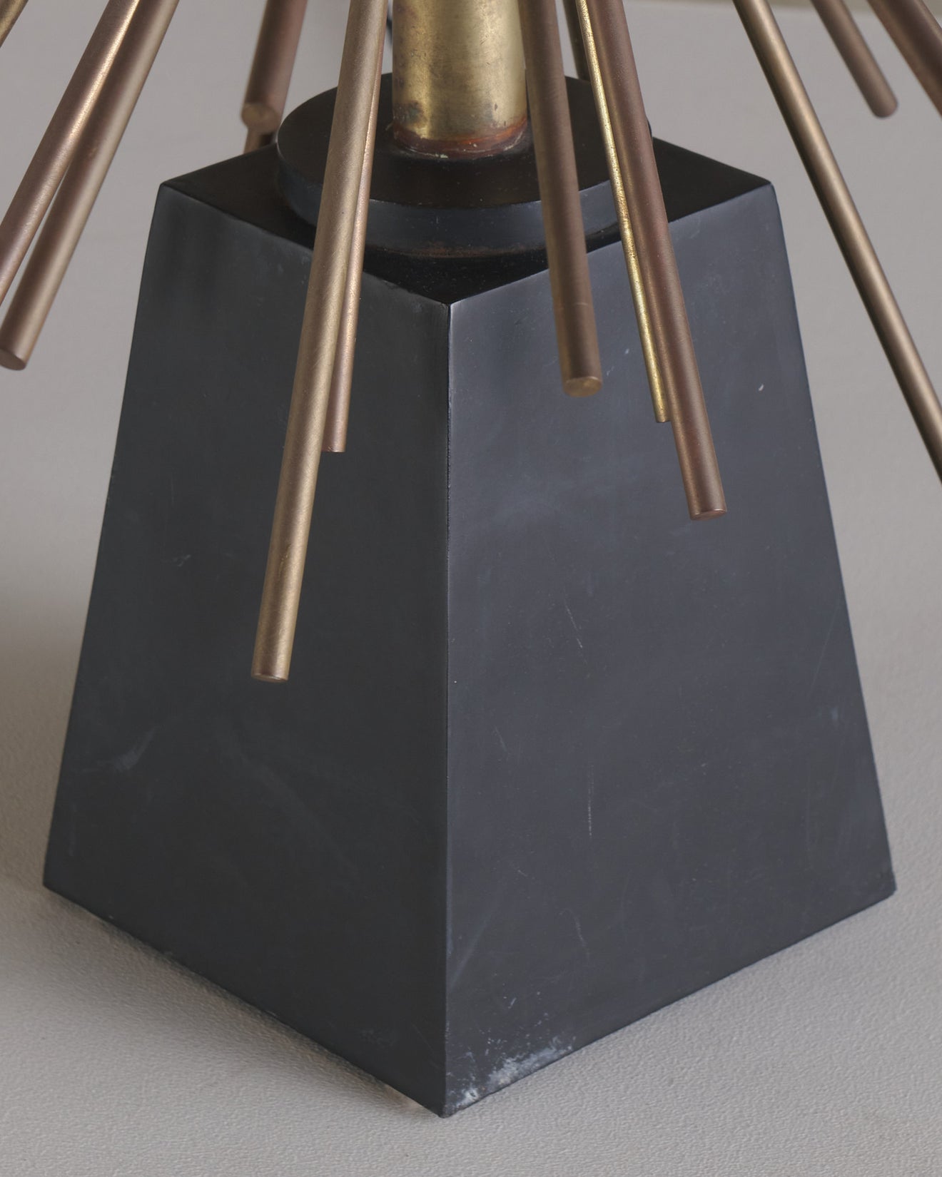 PAIR OF PANI MID CENTURY STARBURST TABLE LAMPS