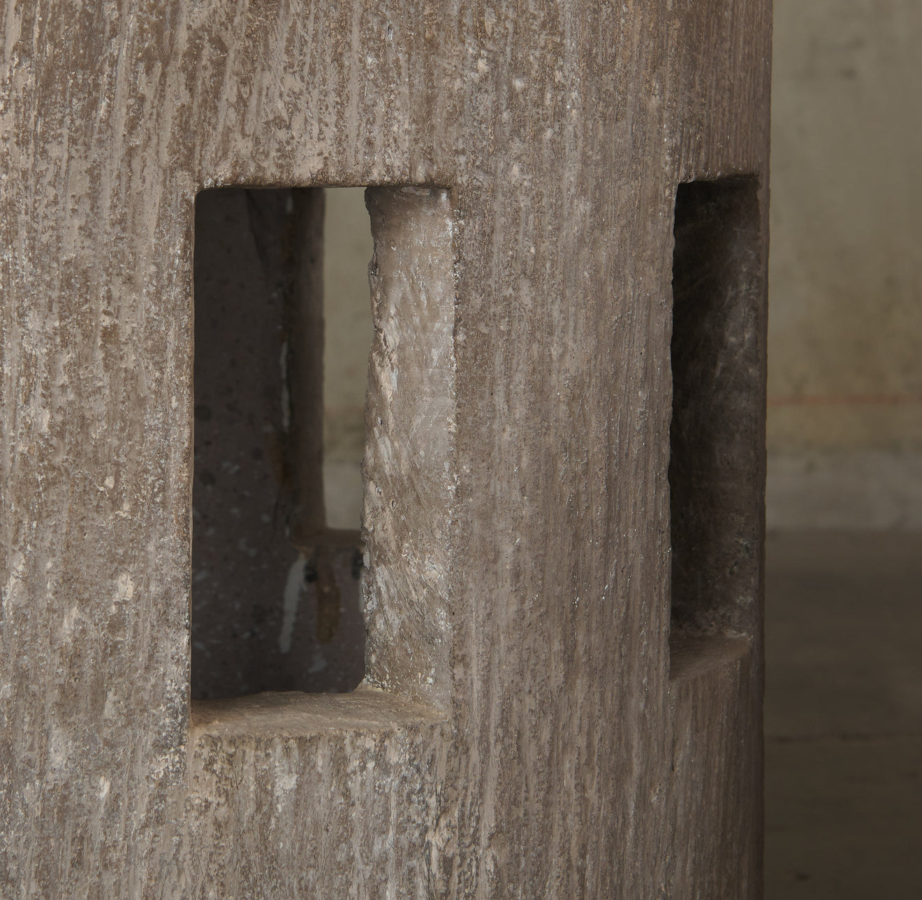 PAIR OF PERFORATED CANTERA DRUMS, X-LARGE