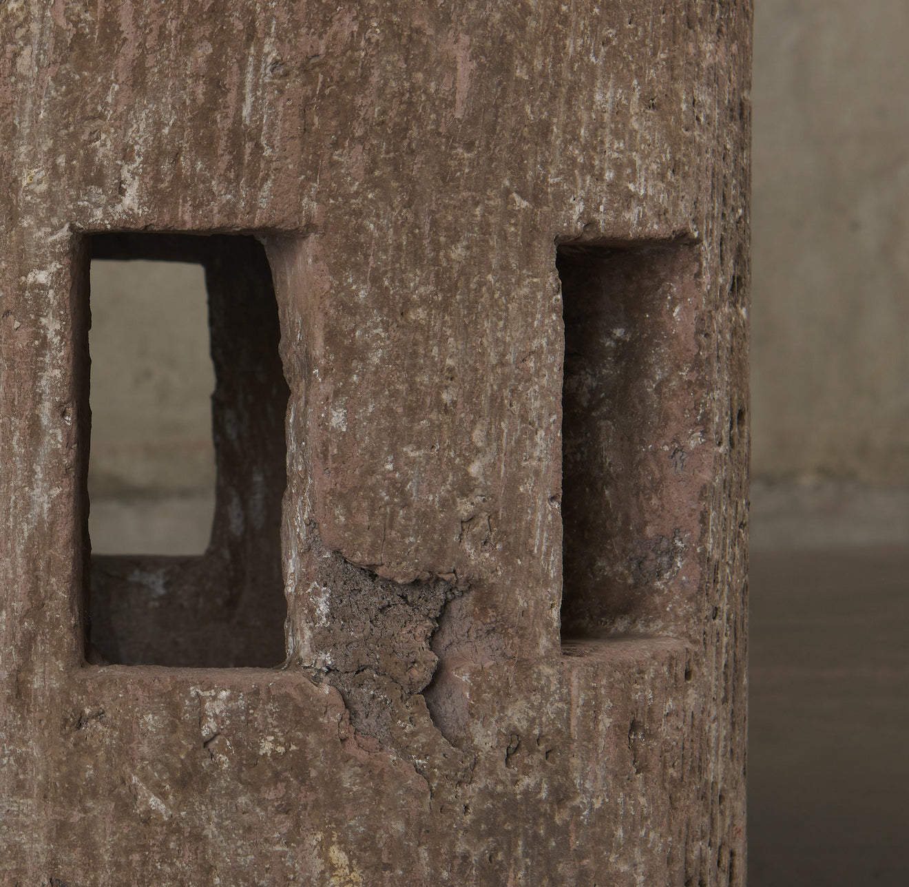 PAIR OF PERFORATED CANTERA DRUM, LARGE