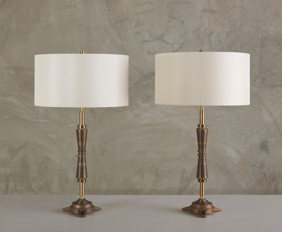PAIR OF ‘SERGE LAMPE’ BY GIANNI VALLINO