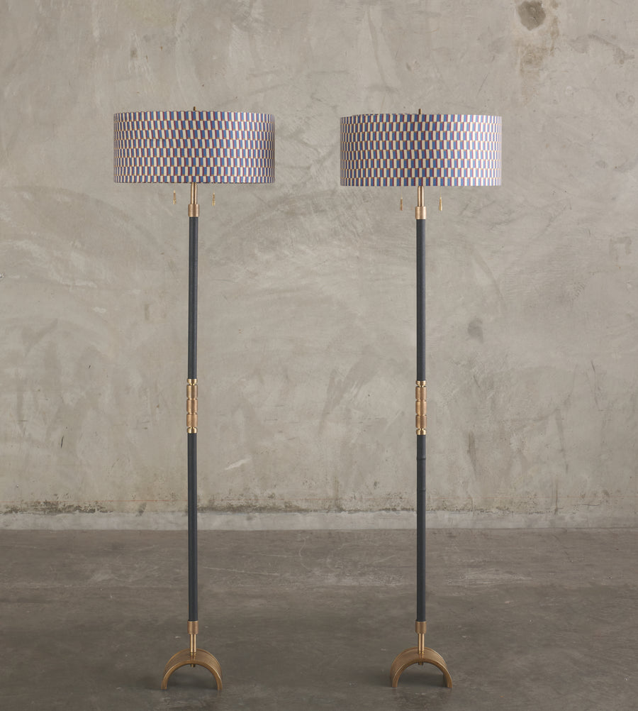 PAIR OF 'WEIMAR NOSTALGIA' FLOOR LAMPS BY GIANNI VALLINO