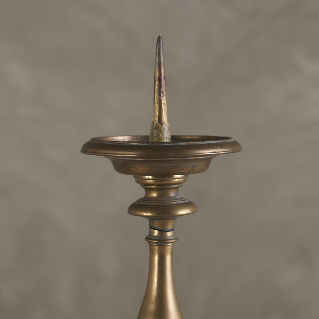 PAIR OF FLEMISH BRONZE CANDLE PRICKETS, 18TH C – Blackman Cruz