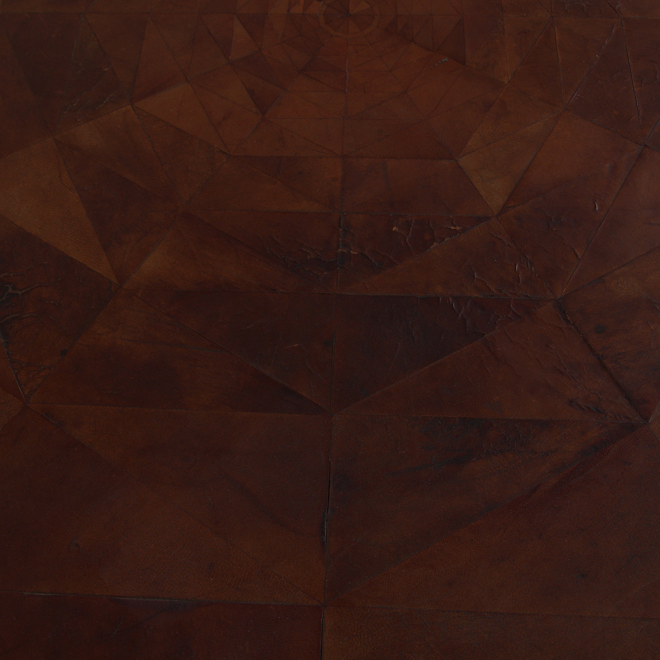 PANI LEATHER TOP CENTER TABLE