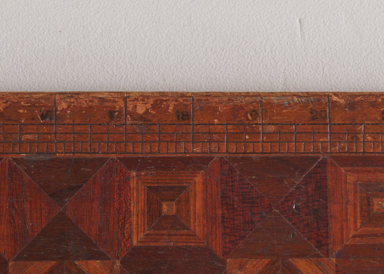 PARQUETRY LAP DESK/GAME TABLE