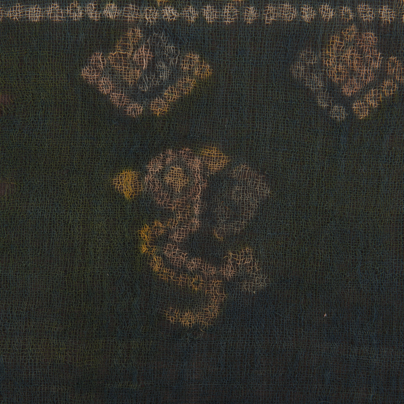 PERUVIAN TEXTILE WITH MONKEY MOTIF, CHANCAY CULTURE 900-1100AD