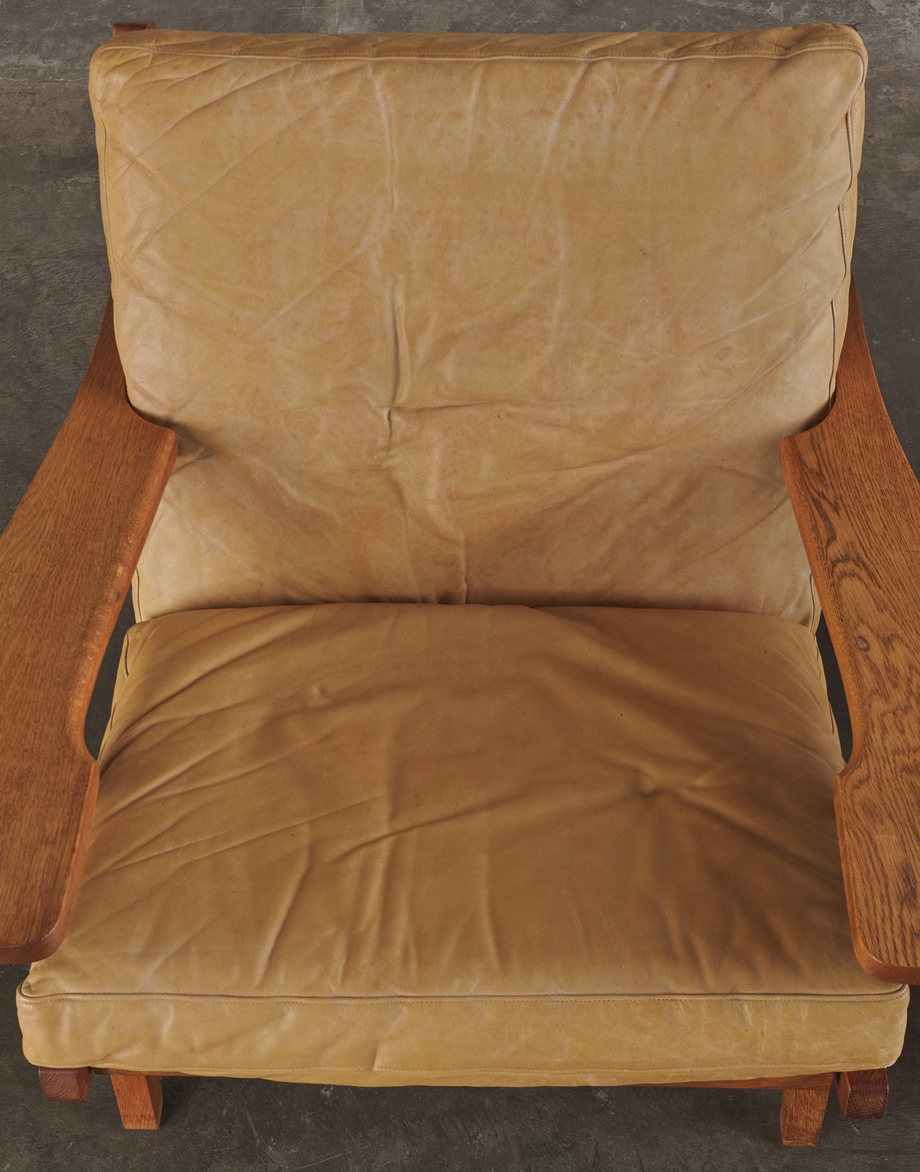 Pair of Hans J Wegner armchairs, model GE 370, Getama, Denmark, c1965