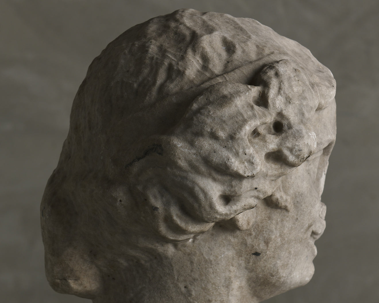 ROMAN MARBLE BUST OF BACCHUS, CIRCA 2ND CENTURY AD
