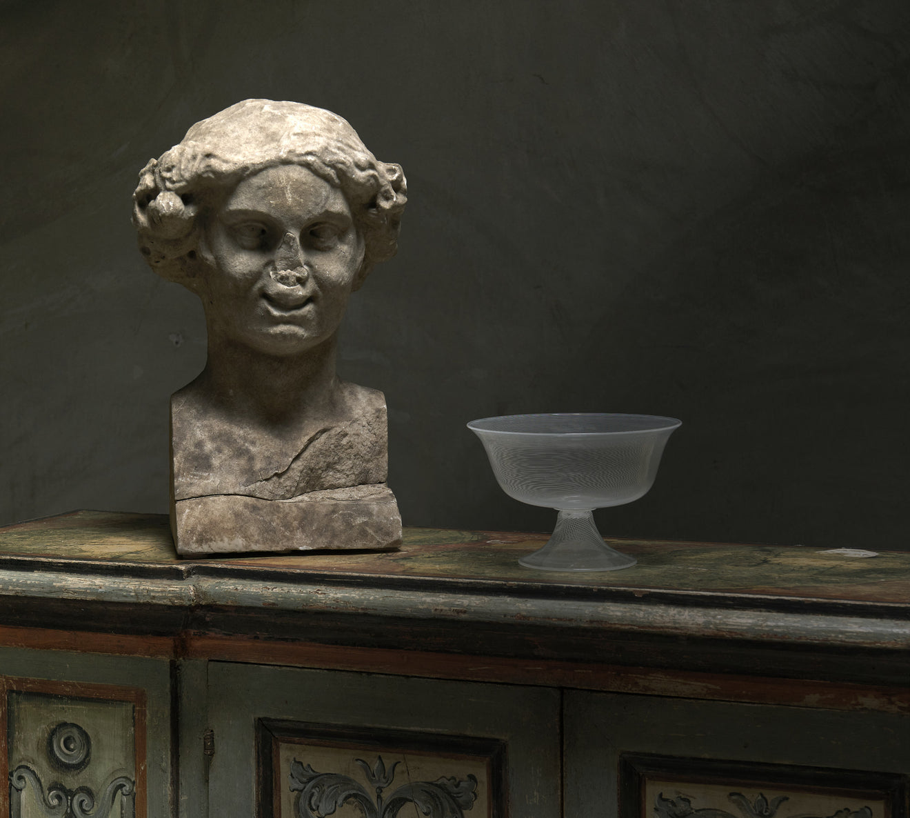 ROMAN MARBLE BUST OF BACCHUS, CIRCA 2ND CENTURY AD