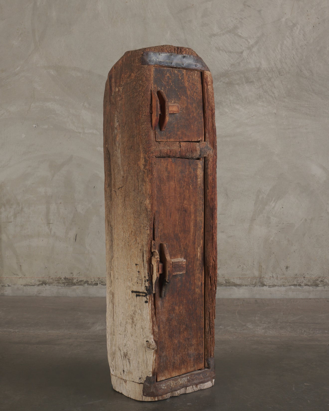 RUSTIC CUPBOARD, 20th C