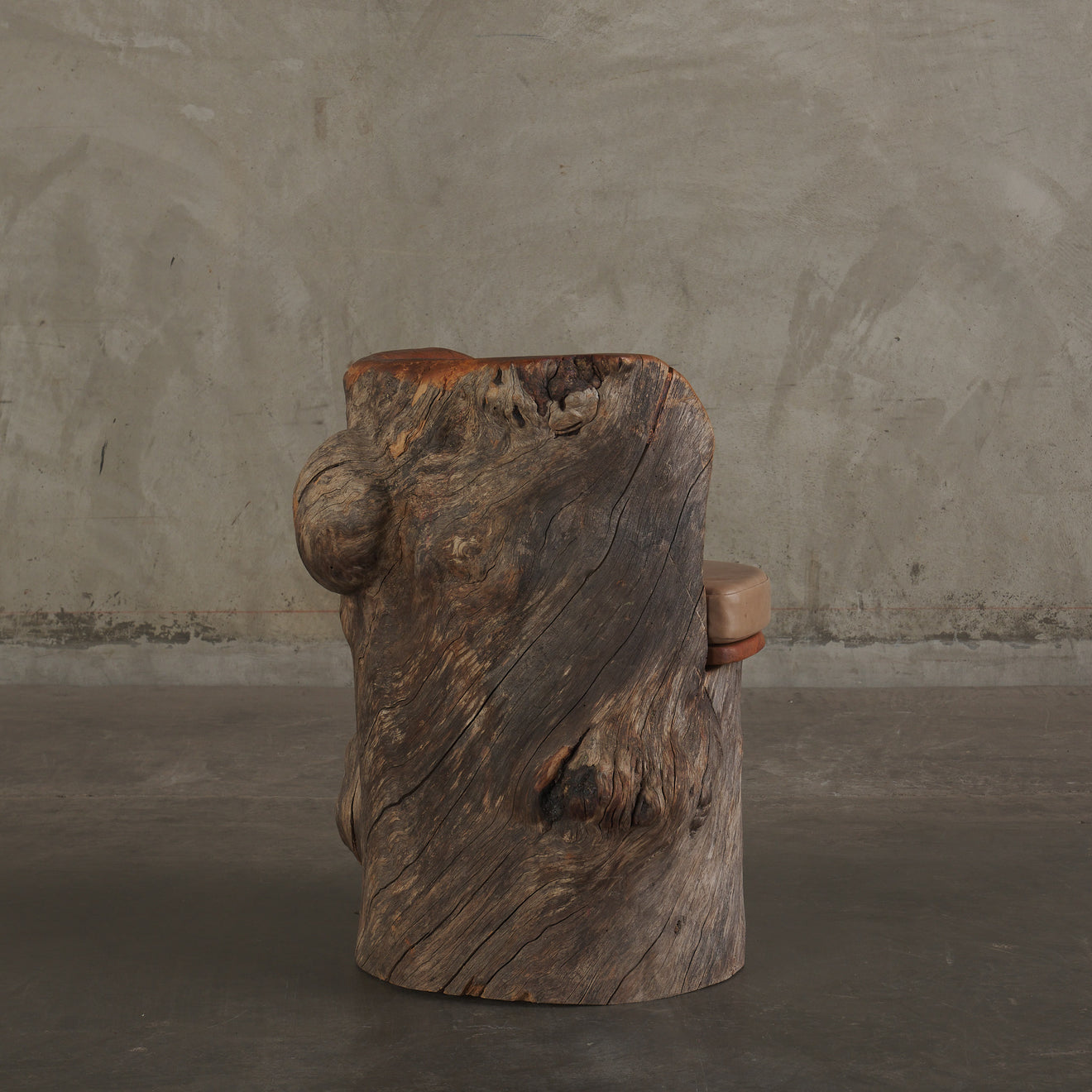 TREE 'KUBBESTOL' BARREL ARMCHAIR, 1970