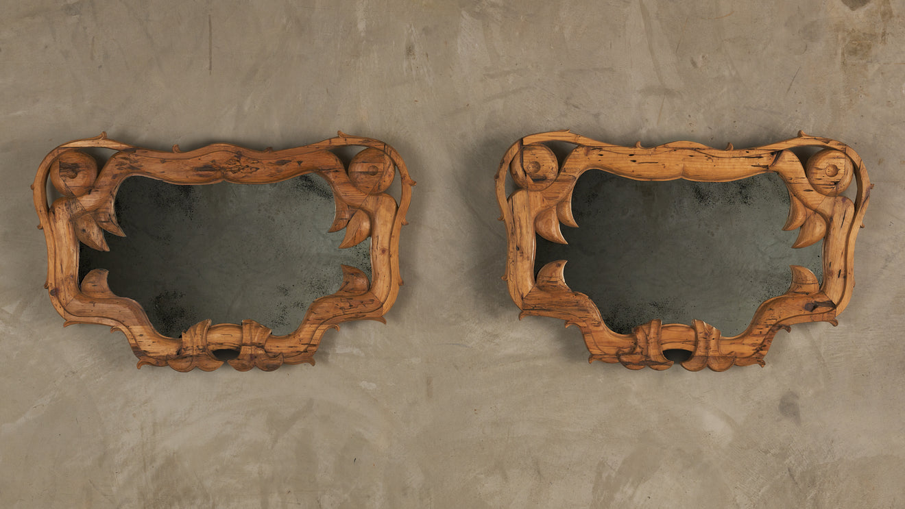 SERPIENTE FRAME(S) WITH ANTIQUE MIRROR BY MIKE DIAZ