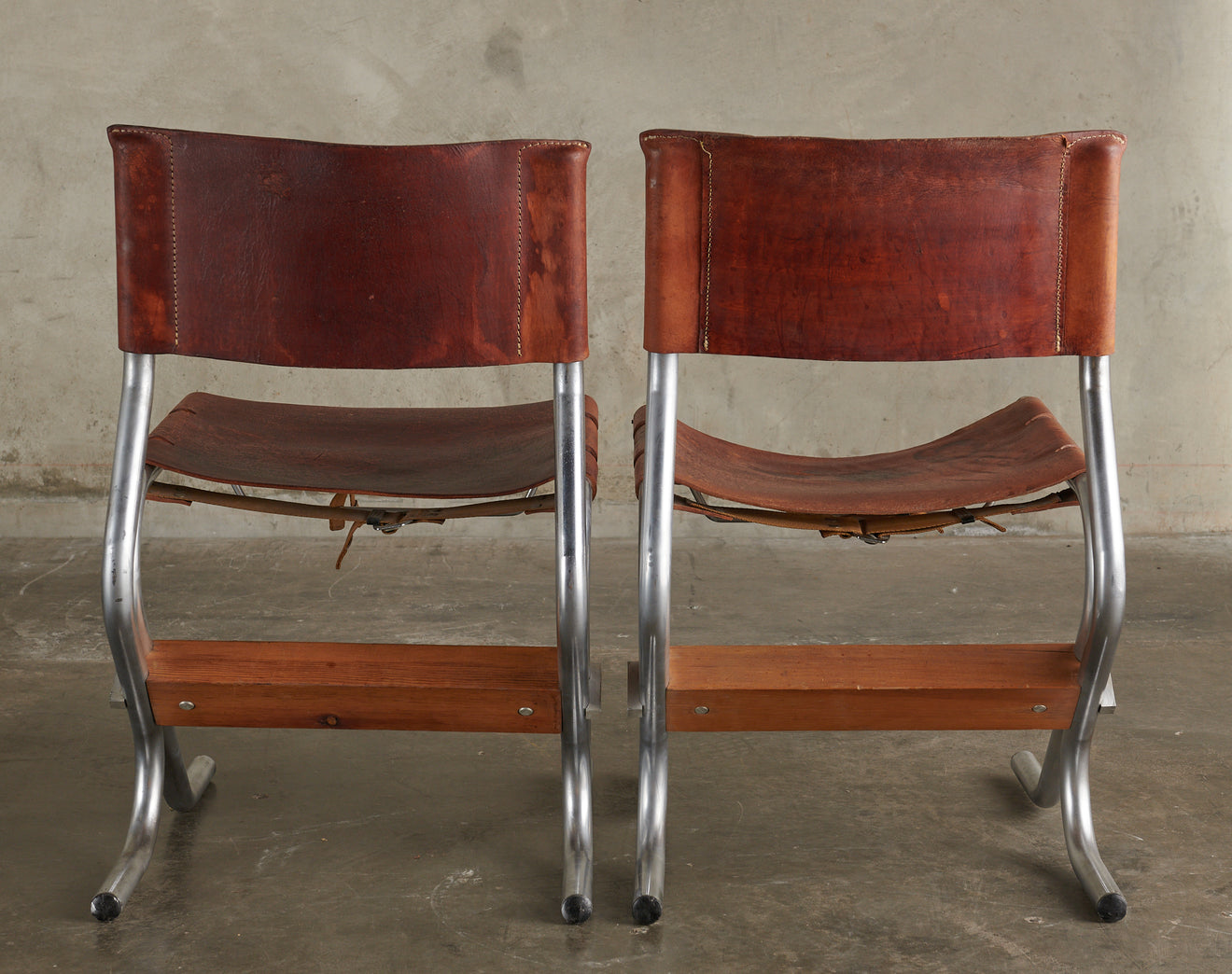SET OF 4 CHAIRS DESIGNED FOR NATIONAL AUTONOMOUS UNIVERSITY OF MEXICO