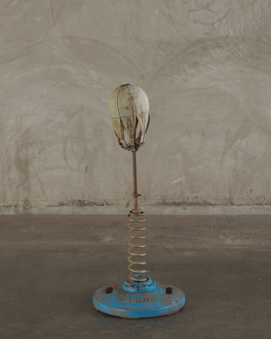 STANDING PUNCHING BAG, FRANCE, c1940