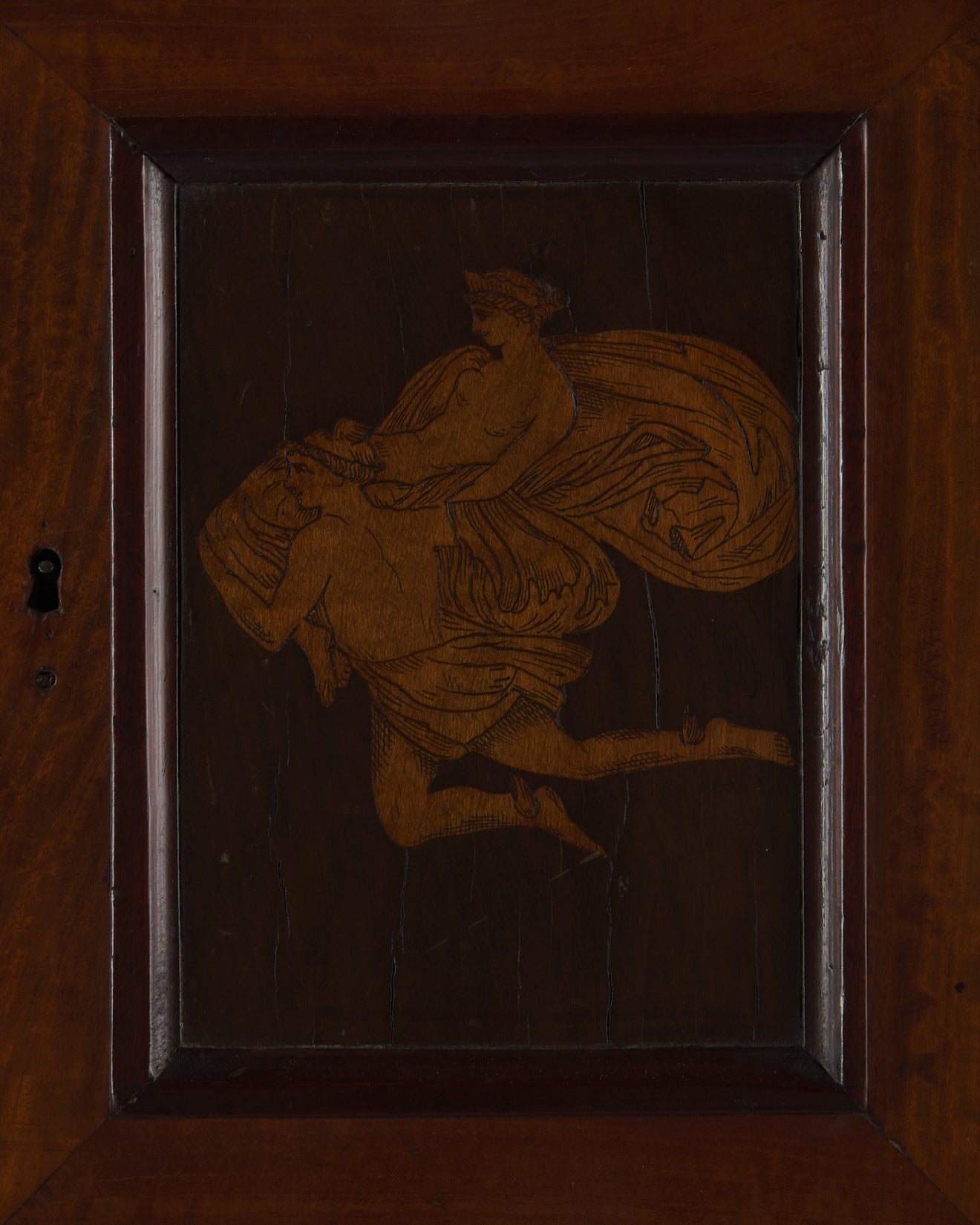 TABLE TOP CABINET WITH HIDDEN COMPARTMENT