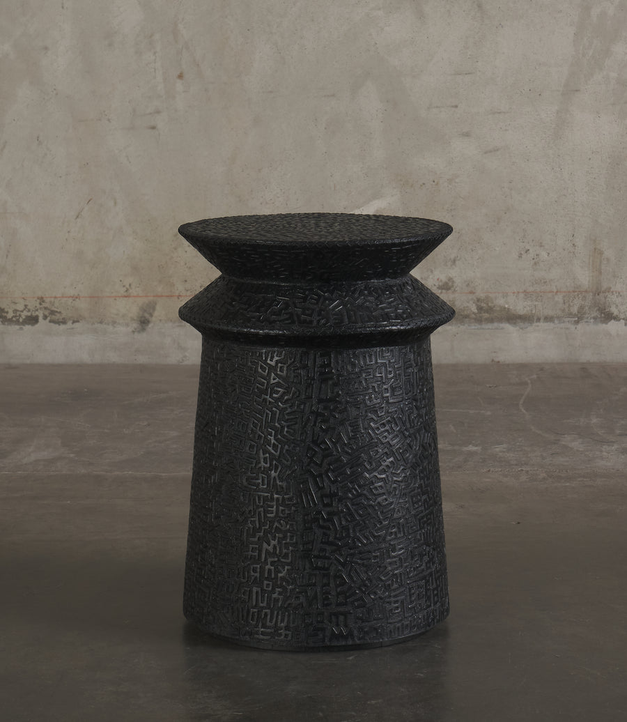 TEOCALLI STOOL BY ALDO ÁLVAREZ TOSTADO
