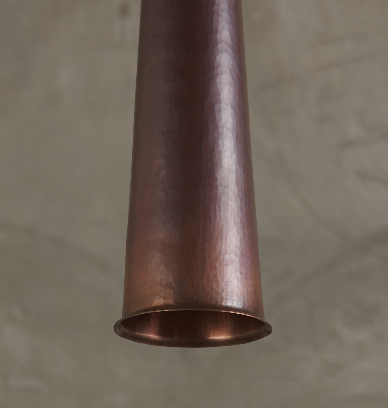COPPER TRUMPET HANGING SPOTLIGHT(s) BY CARLO PUNZO