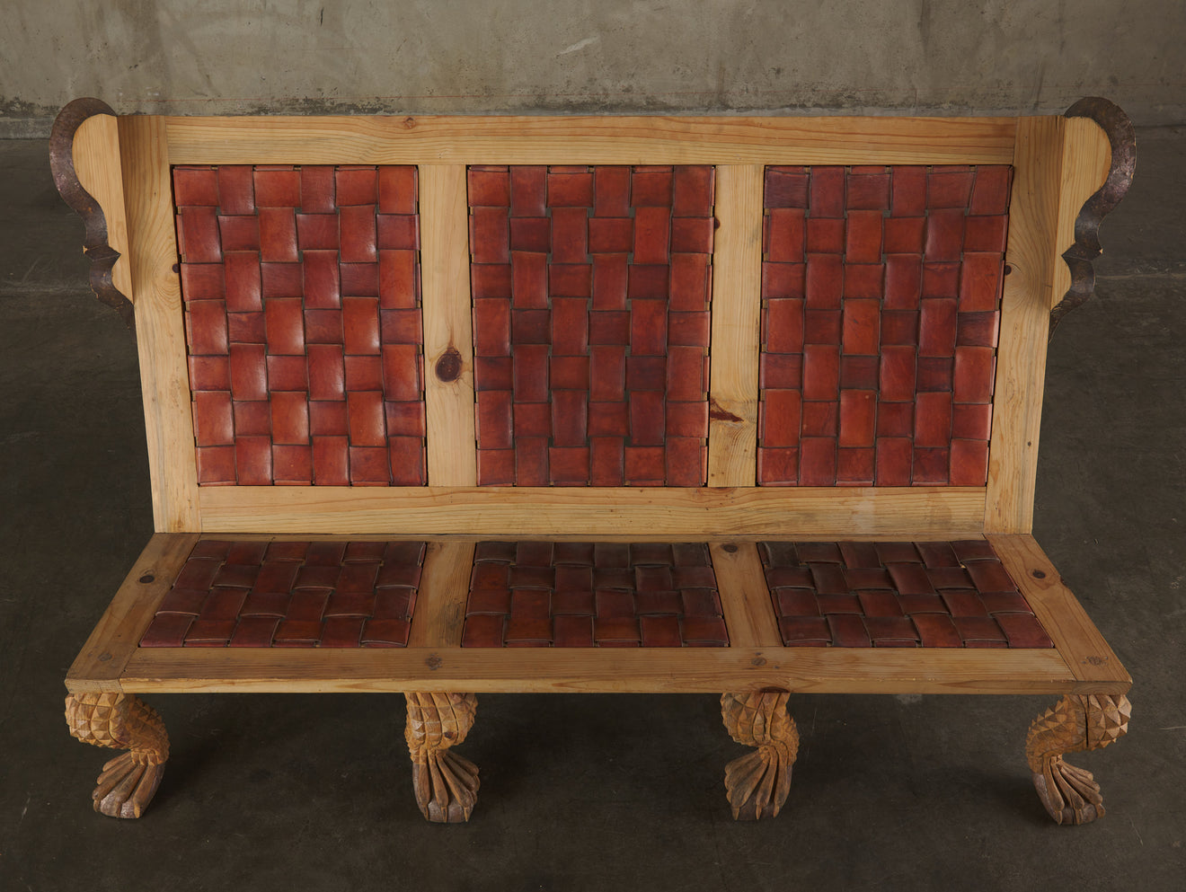 'Umberto' Wingback Sofa by Mike Diaz