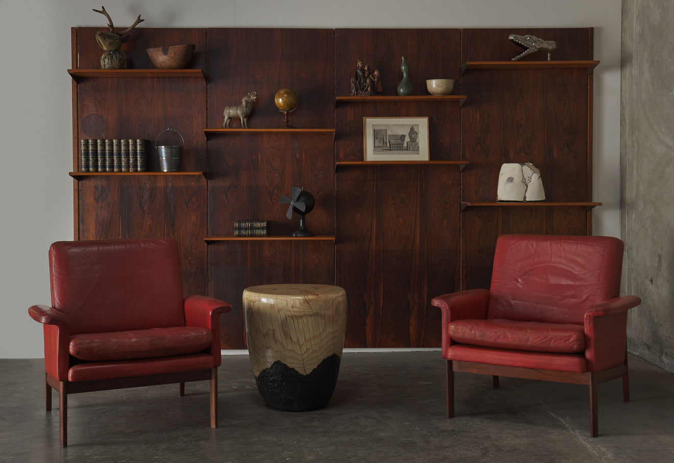 WHITE FIR SIDE TABLE (style B) BY DAN POLLOCK