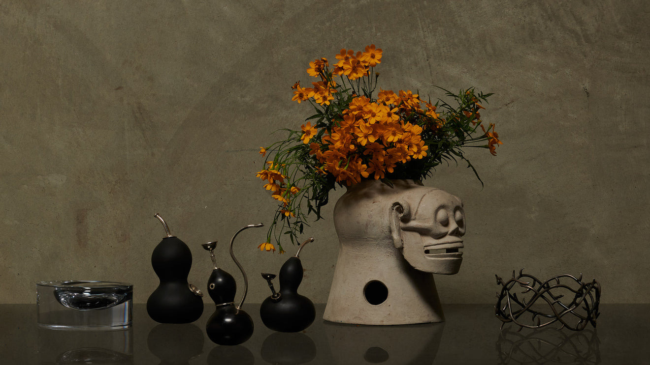 AZTEC REVIVAL CLAY VESSEL