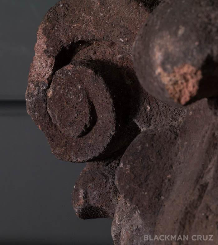 19th Century Terra Cotta Capital