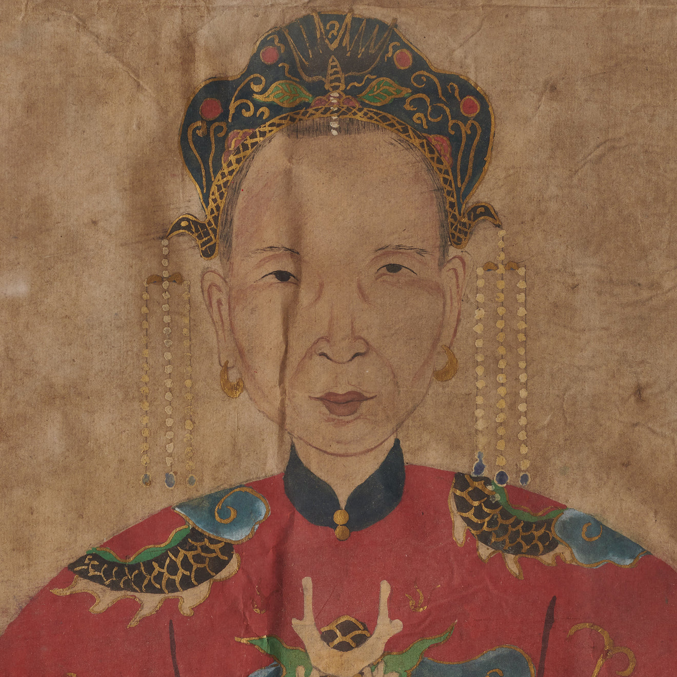 ANCESTRAL COUPLE PAINTING (b)