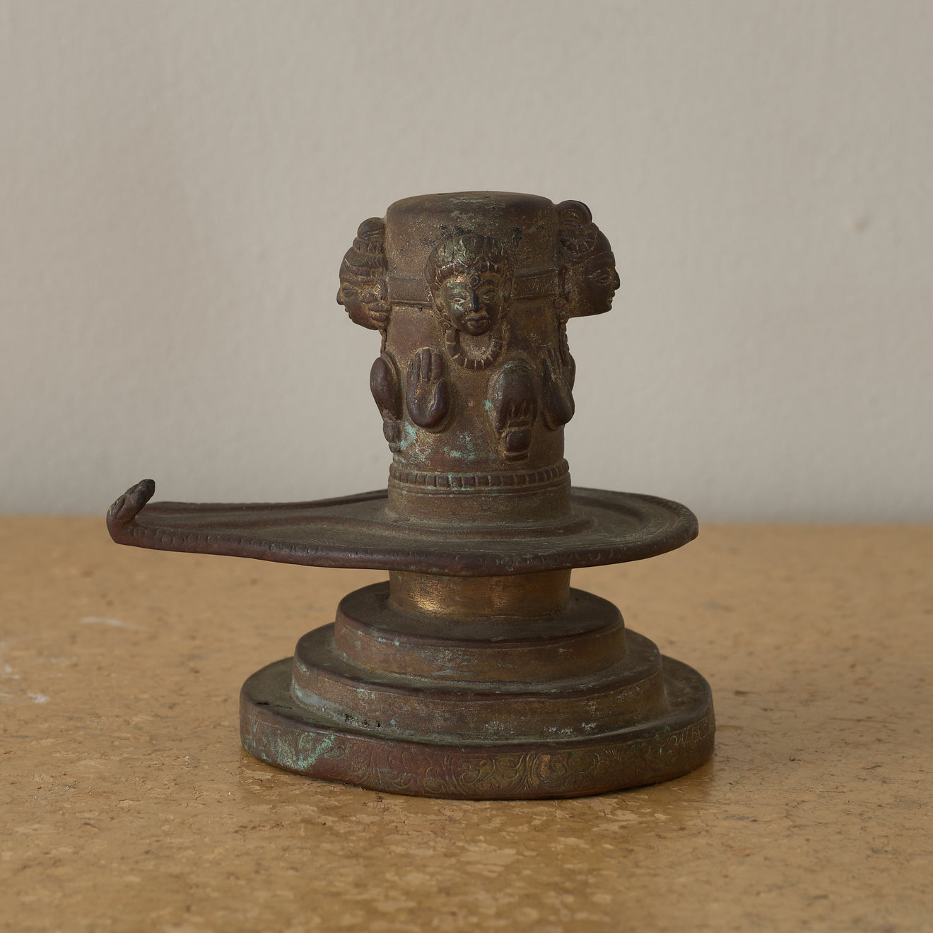BRONZE SHIVA - LINGAM