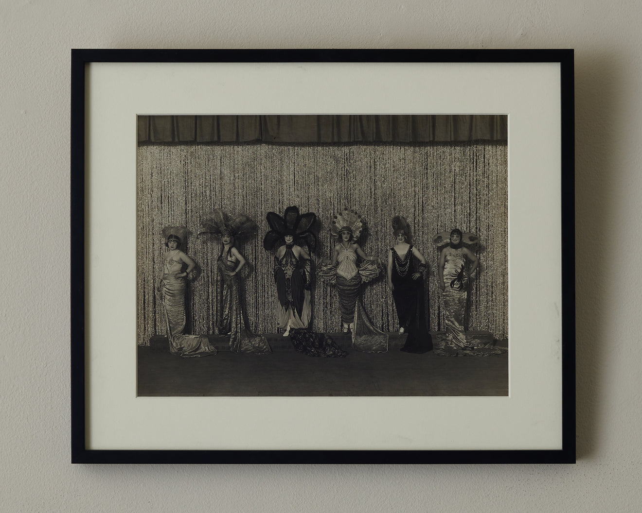 COLLECTION OF 10 BURLESQUE DANCING GIRL PHOTOGRAPHS