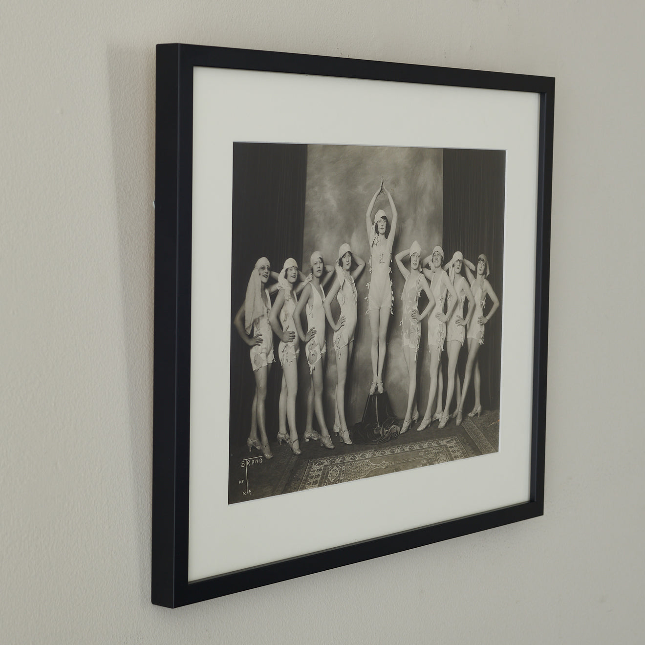 COLLECTION OF 10 BURLESQUE DANCING GIRL PHOTOGRAPHS