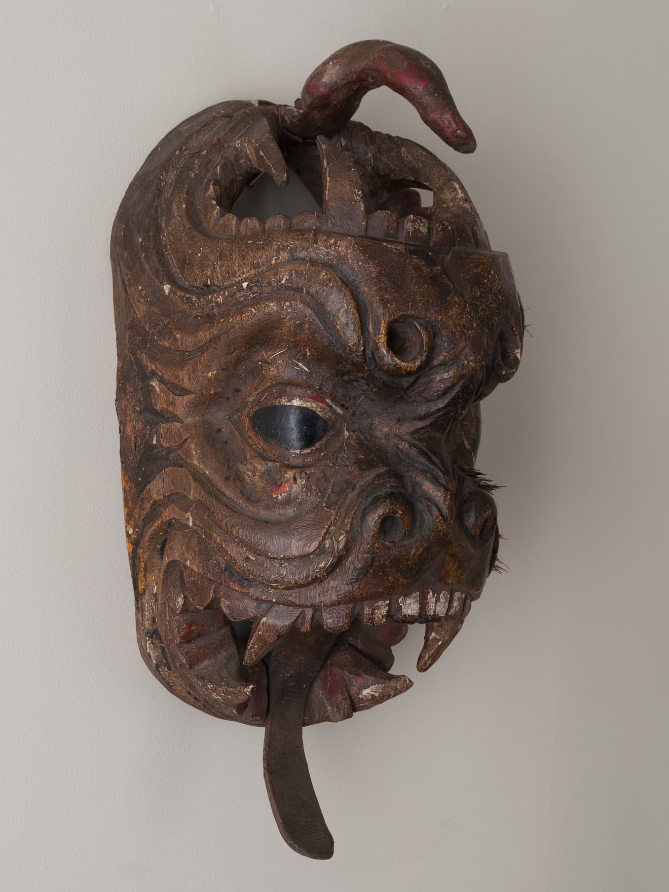 DOUBLE FACE GUERRERO CEREMONIAL MASK