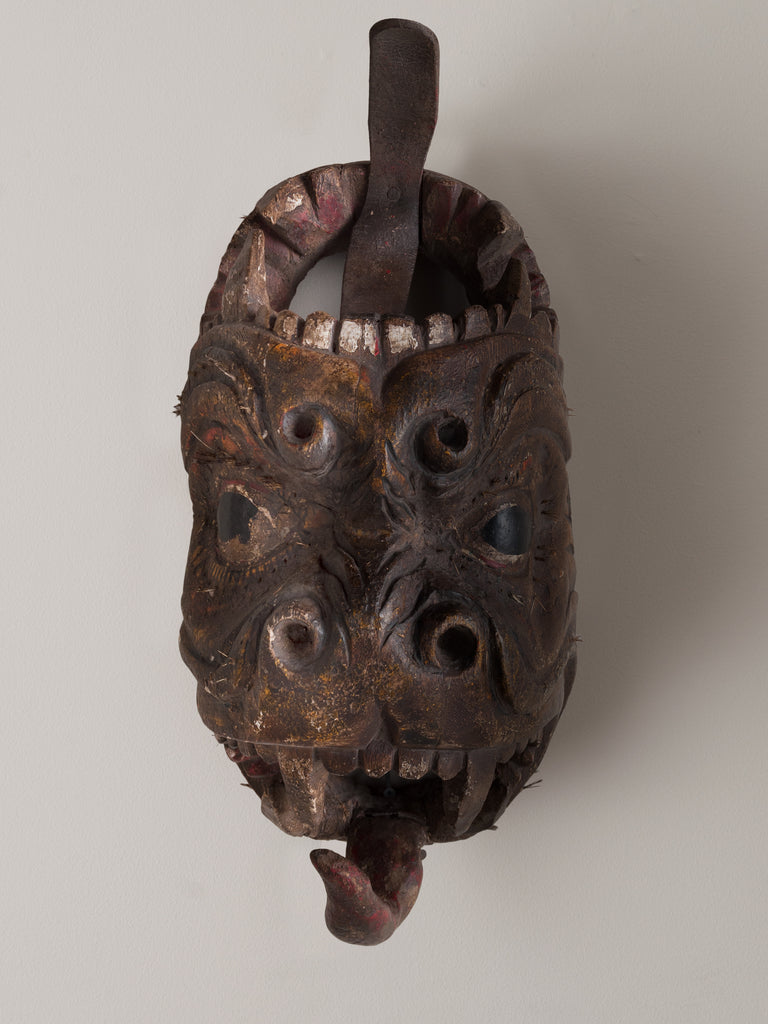 Giuseppe Liverino作 カメオ額装1962年製 A42 DOUBLE FACE GUERRERO CEREMONIAL MASK – Blackman Cruz