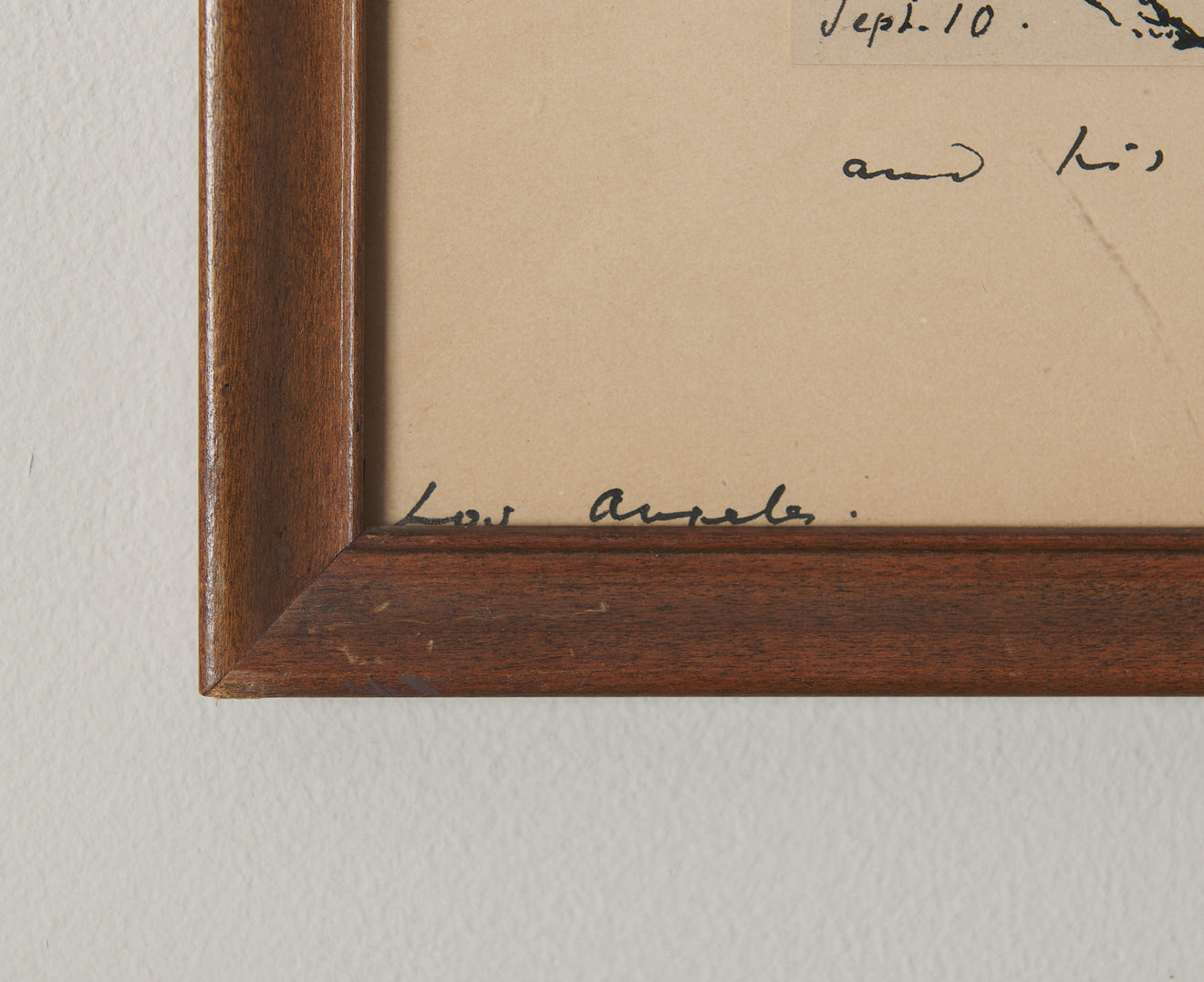 EUGÈNE BERMAN (1899 - 1972) INK DRAWING, SIGNED 1948 WITH INSCRIPTION