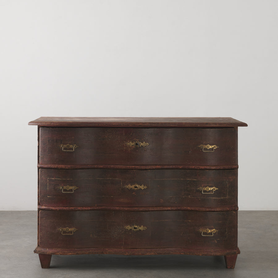 FRENCH 3 DRAWER DRESSER