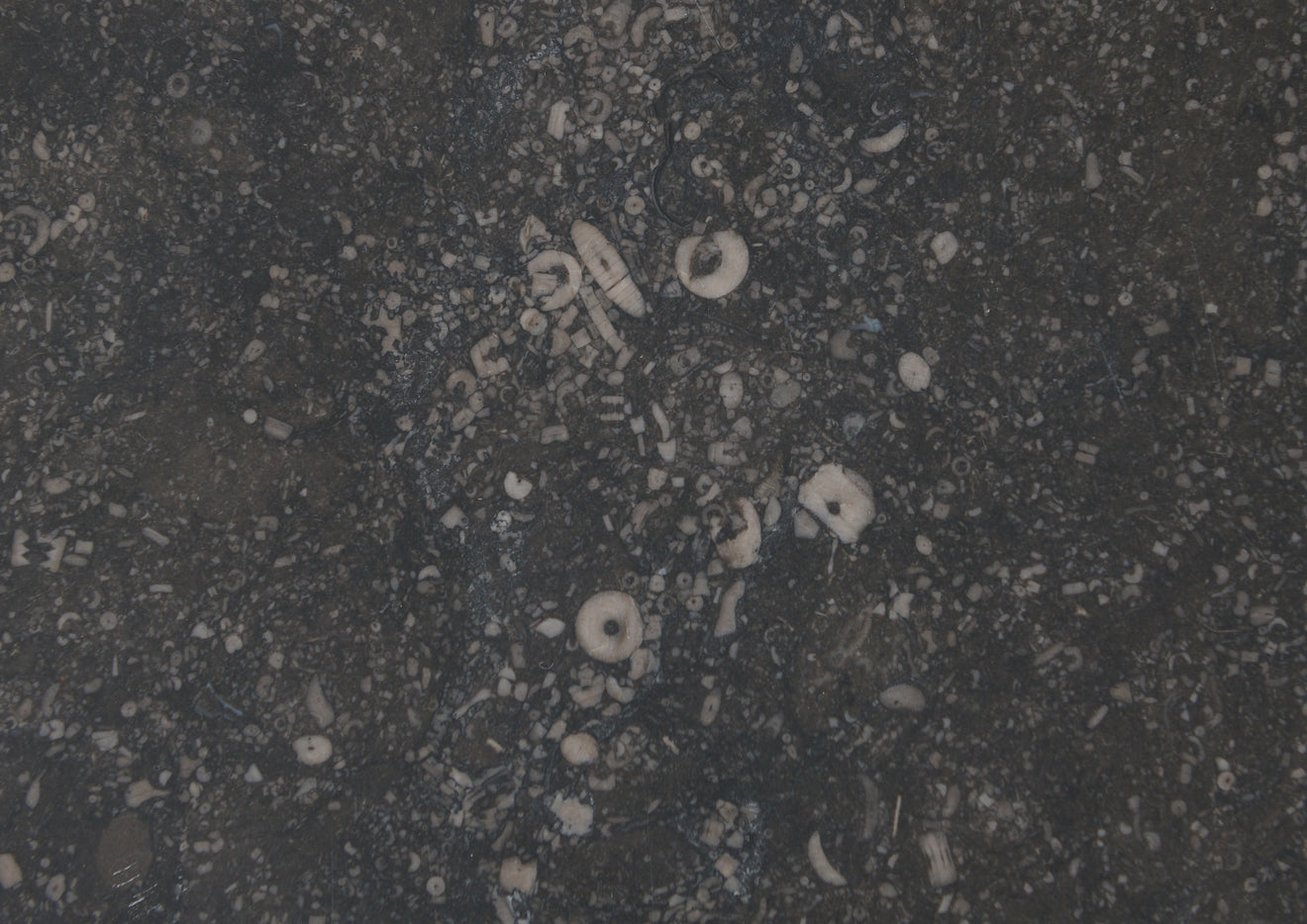 FRENCH MARBLE TOP TABLE IN THE MANNER OF JEAN PROUVÈ