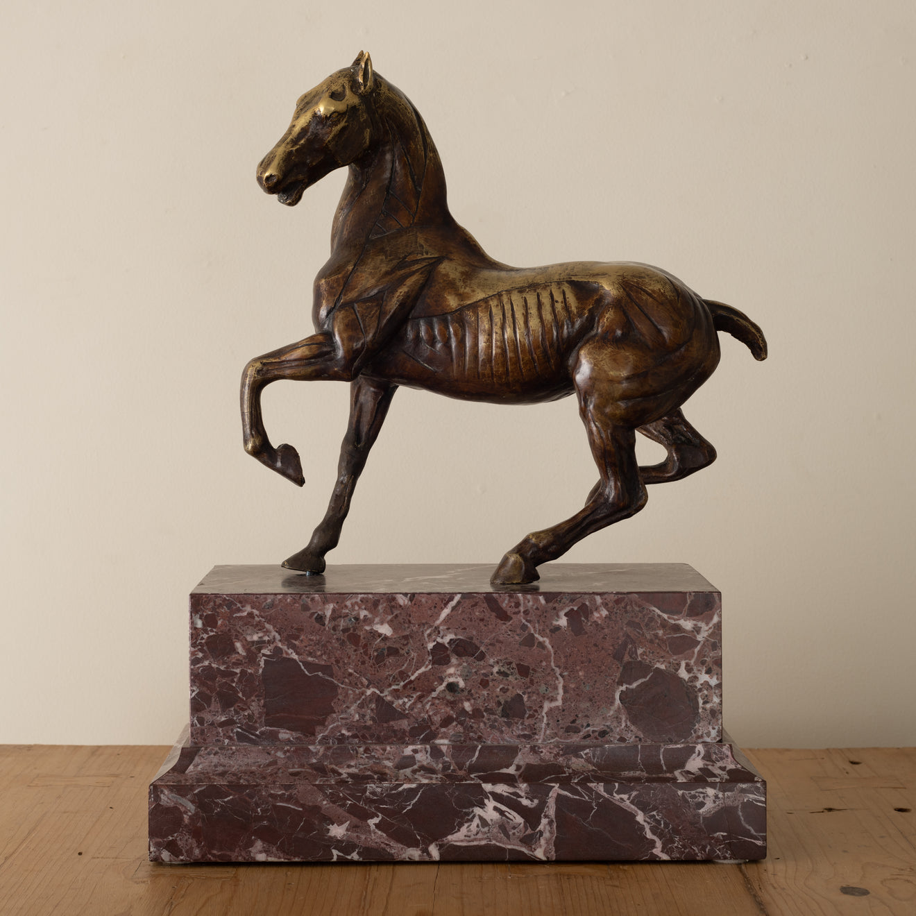 French Horse Sculpture