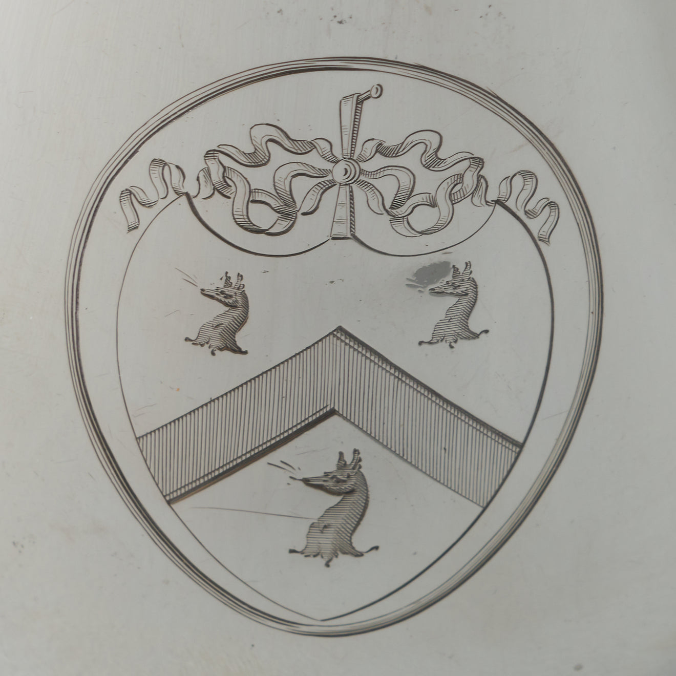 GEORGE III SILVER COFFEE POT BY EDWARD FERNELL