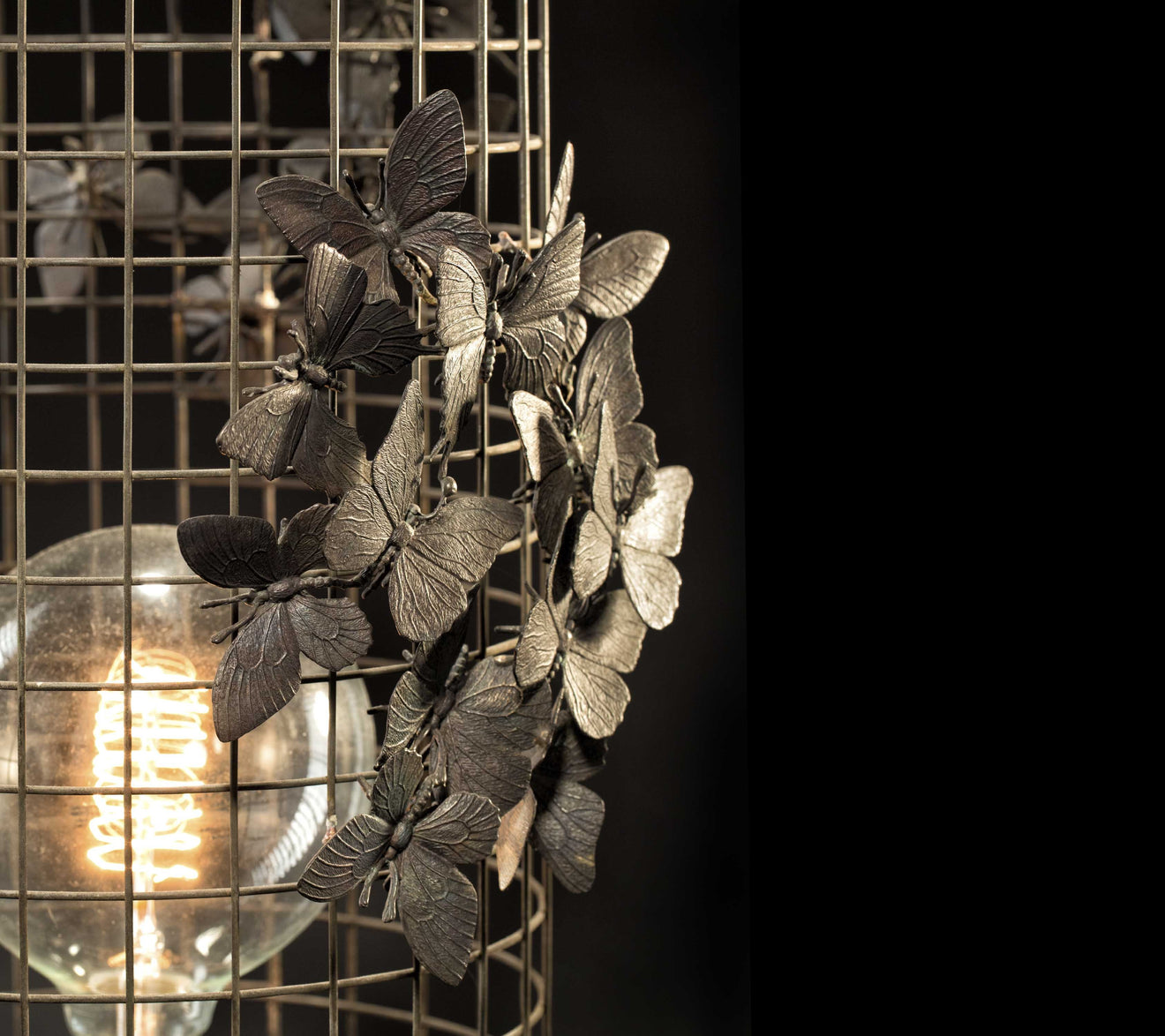 Haunt Cage Lamp, Medium by Jane Hallworth