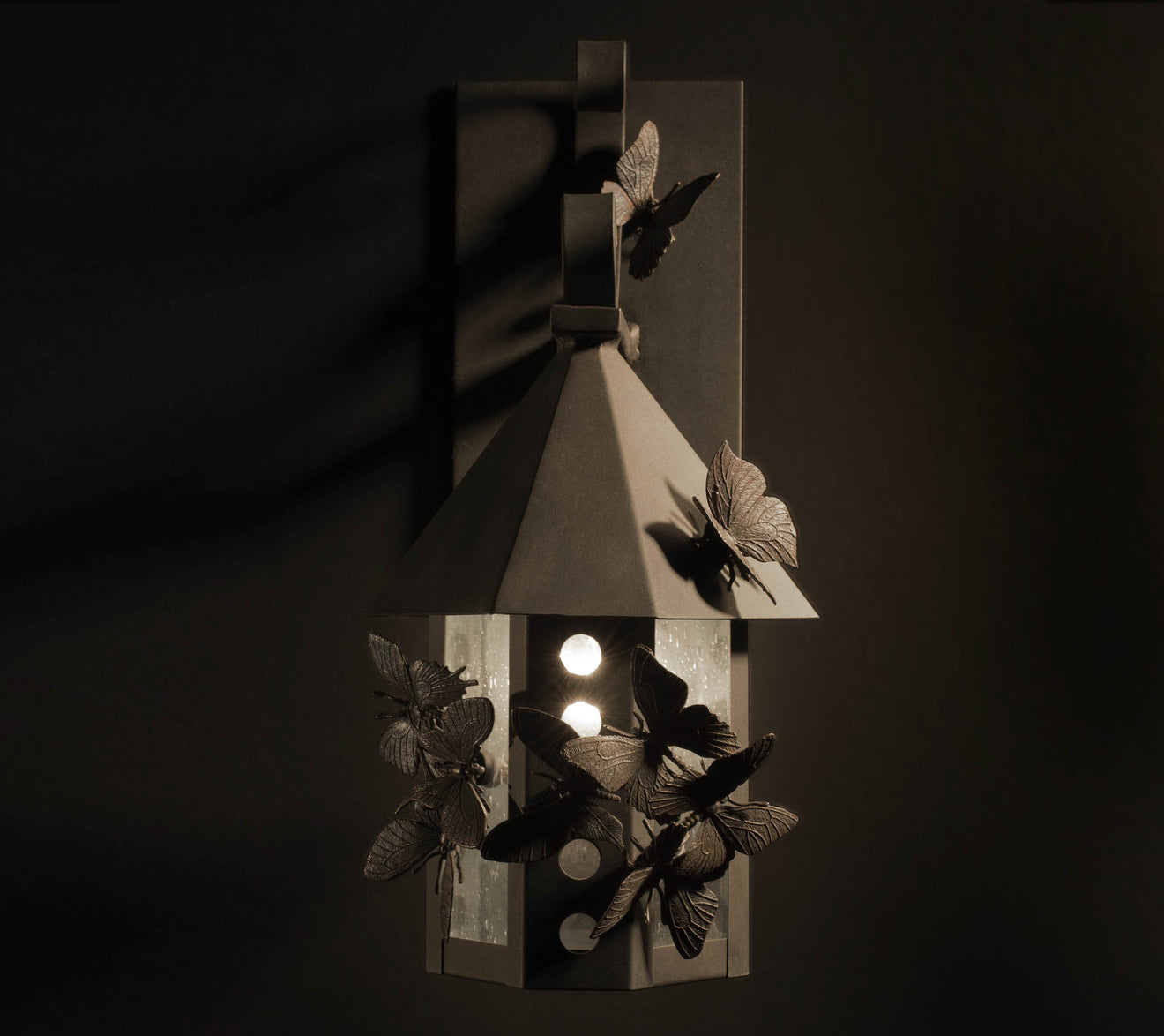 HAUNT LANTERN, OUTDOOR/INDOOR BY JANE HALLWORTH