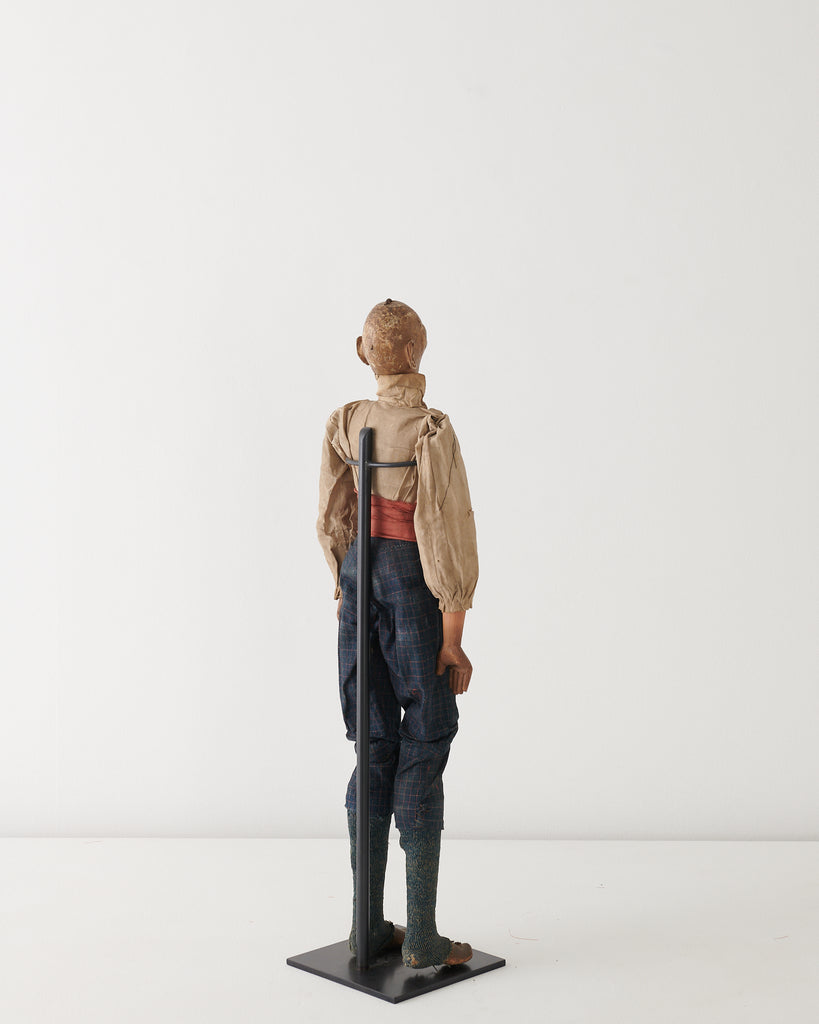 ITALIAN WOOD CARVED MARIONETTE – Blackman Cruz