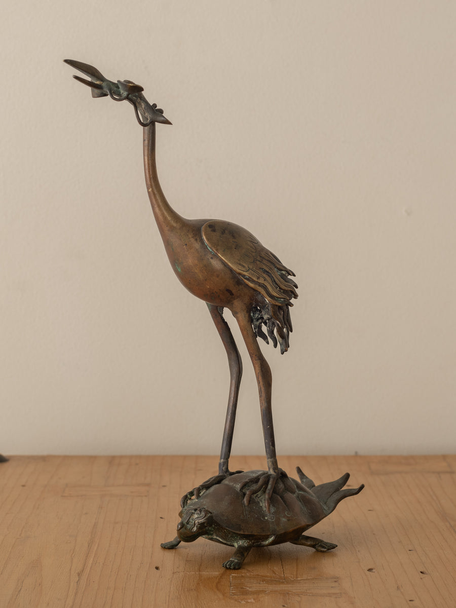 HERON AND TURTLE SHOKUDAI BASE