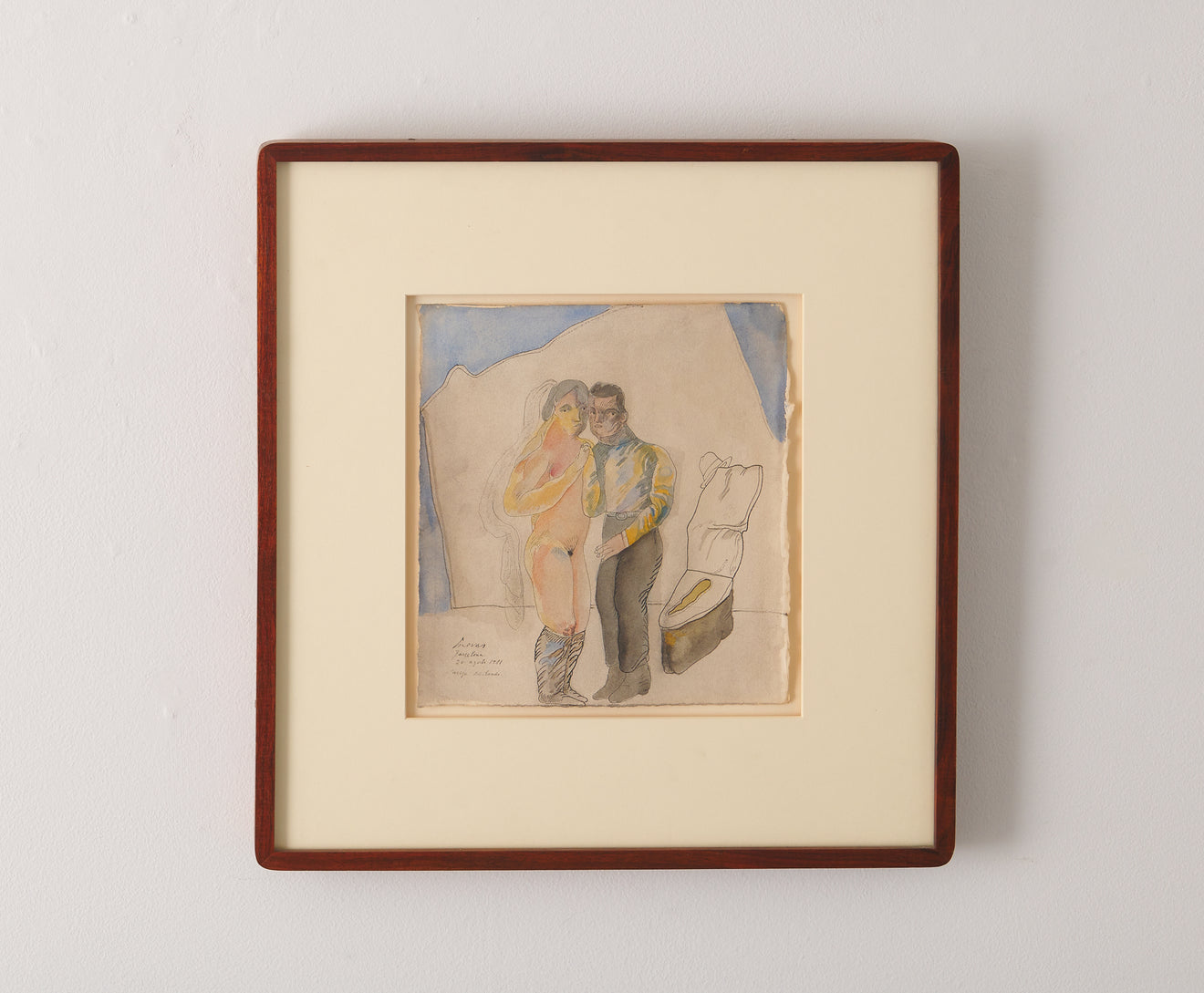 José Luis Cuevas, 1934-2017, Couple Dancing