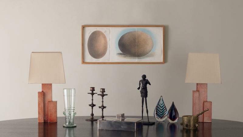 FLAVIO POLI SOMMERSO TEARDROP WITH CHEVRON PATTERN