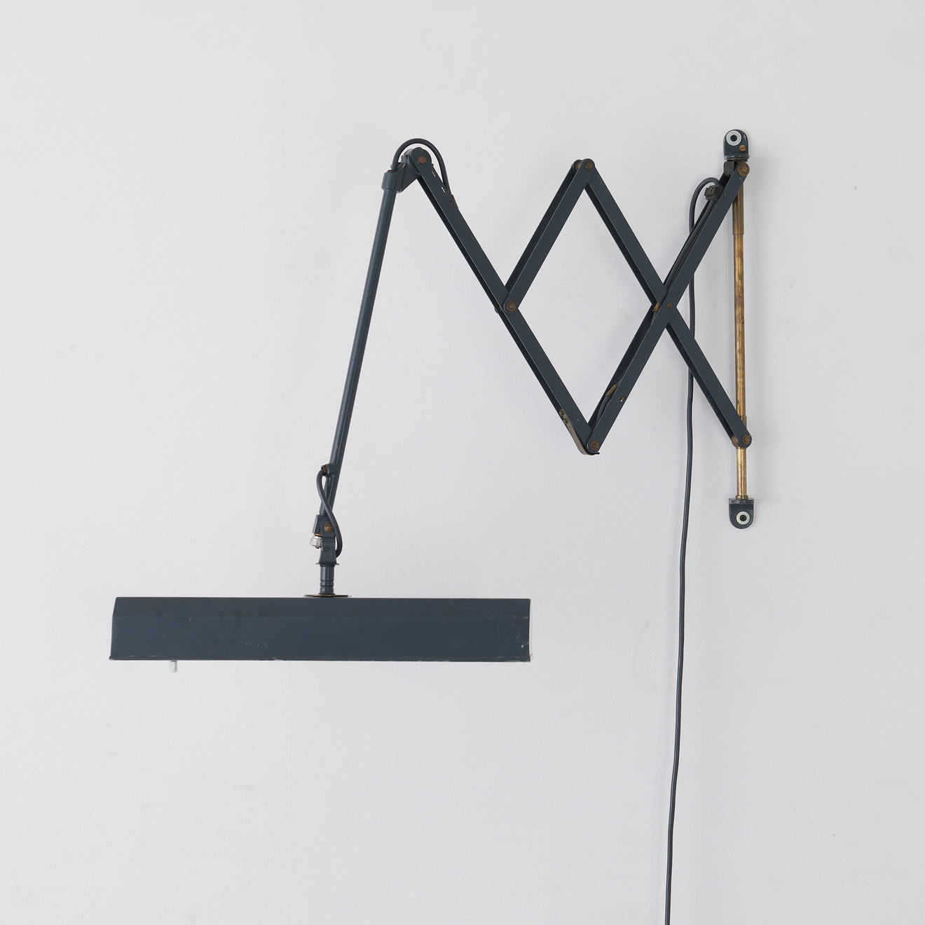 MIDGARD 'NEON' SCISSOR LAMP, VEB RAUMLEUCHTE AUMA