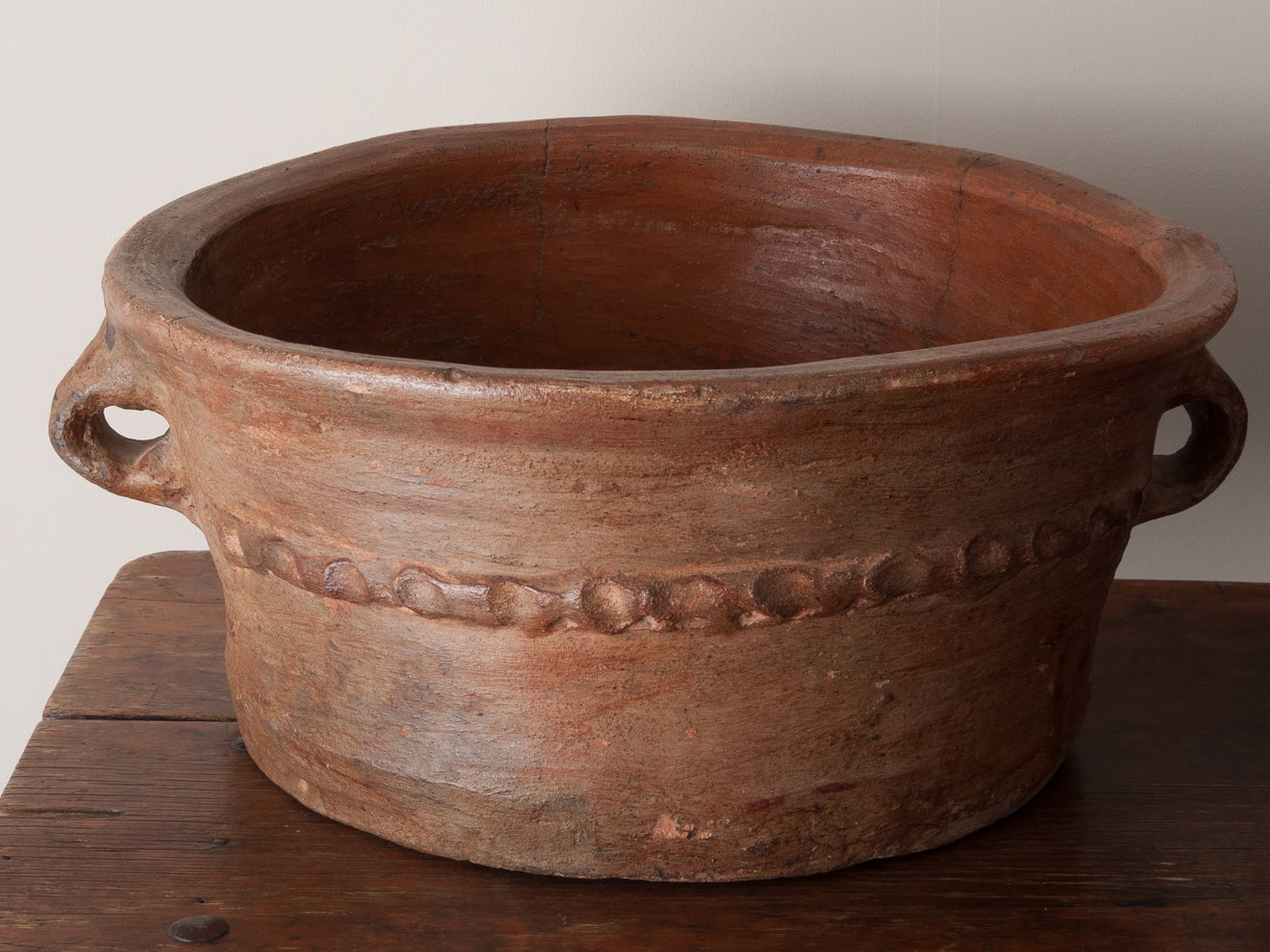 TERRACOTTA COOKING BOWLS, EARLY 19TH C