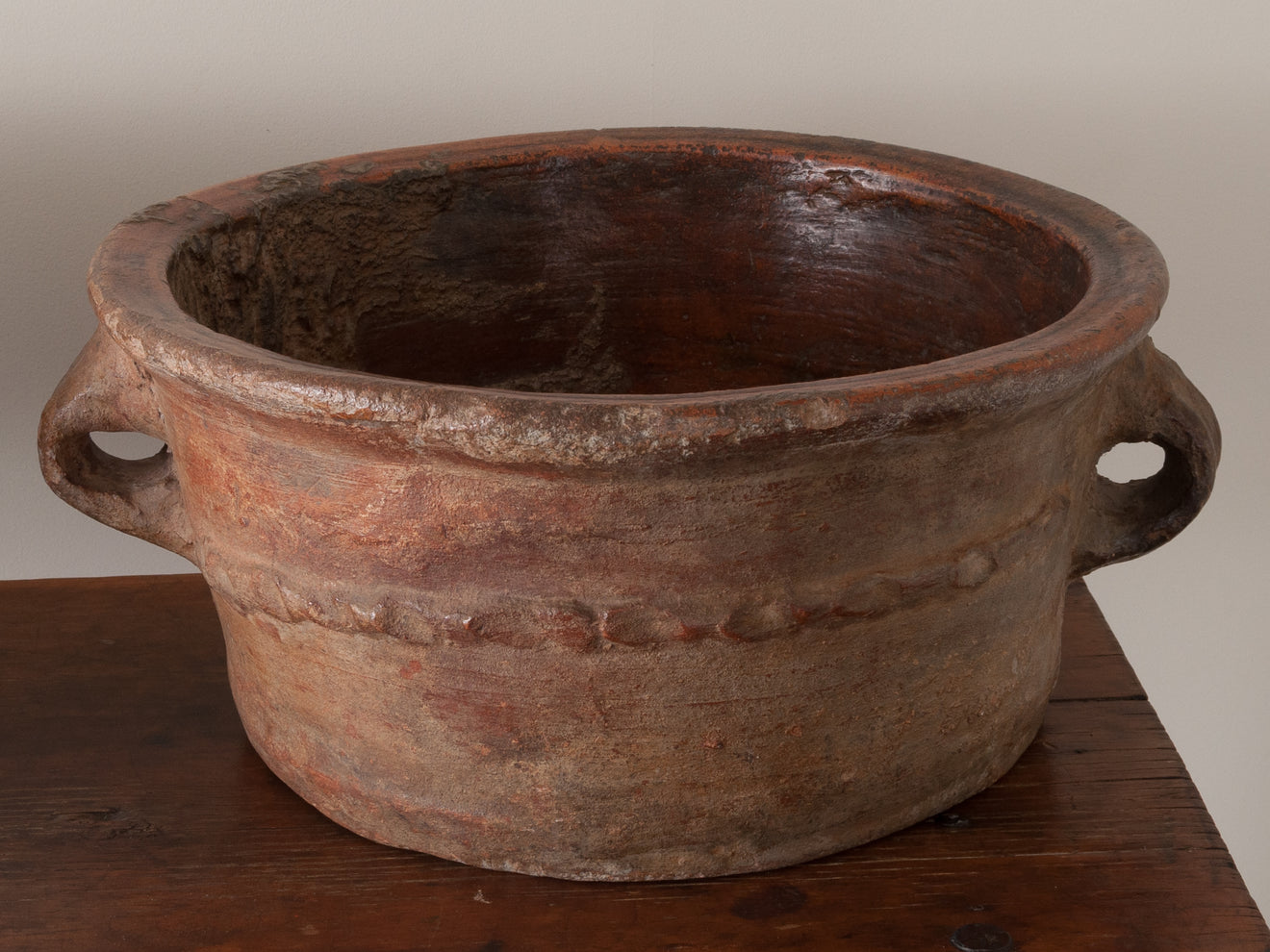 TERRACOTTA COOKING BOWLS, EARLY 19TH C