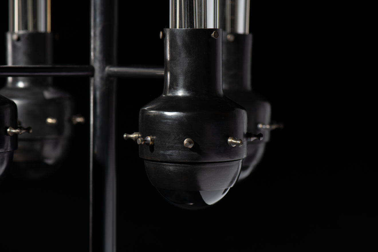 PEQUOD 4 ARM TABLE LAMP by Jane Hallworth