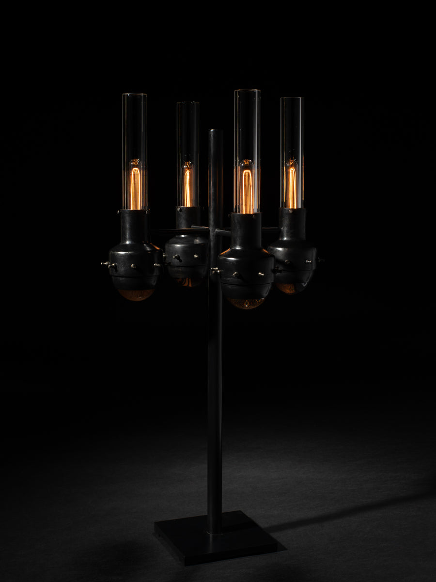 PEQUOD 4 ARM TABLE LAMP by Jane Hallworth