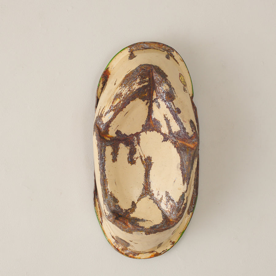 RICHARD HADEN WOOD WASH-PAN: UPSIDE DOWN SCULPTURE