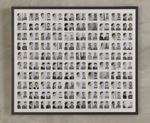 '100 GUYS WHO SHOULD HAVE STAYED HOME THAT DAY' VINTAGE MUG SHOTS, USA, 1940'S-1950'S