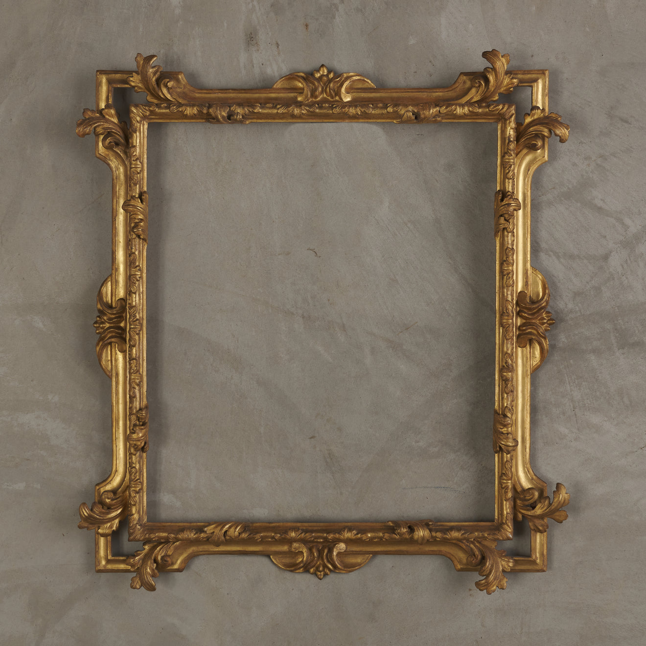 18th C BOLOGNESE GILDED FRAME, LARGE